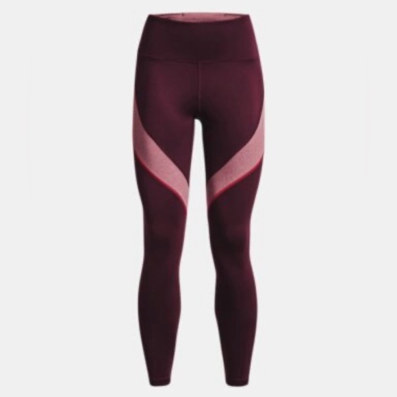 Under Armour Pants - Women’s Under Armour Maroon and Pink Leggings xl